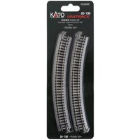 KATO K20-130 N Gleis gebogen R348 mm 30° 4 Stück KATO K20-130 N Gleis gebogen R348 mm 30° 4 Stück von KATO