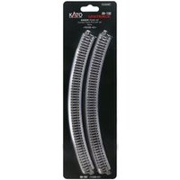 KATO K20-132 N Gleis gebogen R348 mm 45° 4 Stück KATO K20-132 N Gleis gebogen R348 mm 45° 4 Stück von KATO