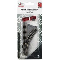 KATO K20-241 N Unitrack Compact Elektrische Weiche rechts R150 mm 45° von KATO
