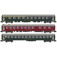 KATO K23013 N 3er Set RIC Personenwagen ABm+Bm+Wrtm altes Logo, SBB, Ep. IV KATO K23013 N 3er Set RIC Personenwagen ABm+Bm+Wrtm altes Logo, SBB, Ep. IV von KATO