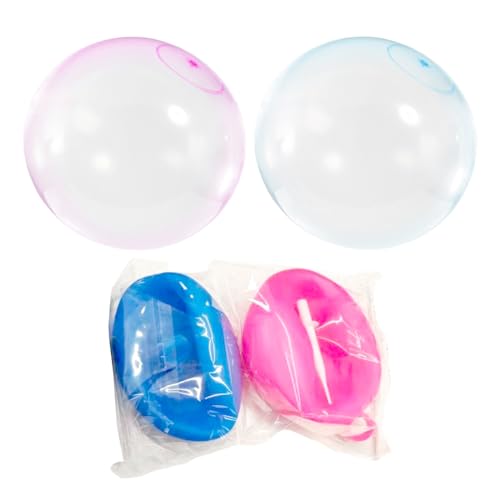 2pcs Super Bubble Ball - Aufblasbarer Hüpfball Outdoor Garten Spielzeug Geeignet für Jungen und Mädchen ab 6 Jahren 2pcs Super Bubble Ball - Aufblasbarer Hüpfball Outdoor Garten Spielzeug Geeignet für Jungen und Mädchen ab 6 Jahren von KATVVYE