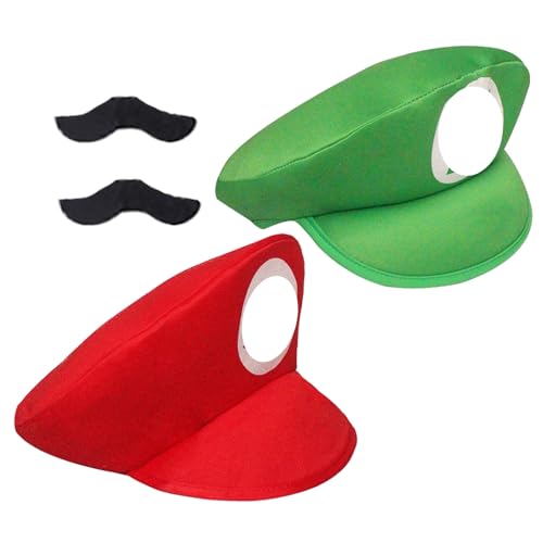 4pcs Rollenspiel Zubehör Set Hut Bart Set Anime Charakter Maskerade Dekoration Uni Geeignet für Erwachsene und Kinder Geeignet für Karneval, Karneval und Rollenspiel Hut Dekoration 4pcs Rollenspiel Zubehör Set Hut Bart Set Anime Charakter Maskerade Dekoration Uni Geeignet für Erwachsene und Kinder Geeignet für Karneval, Karneval und Rollenspiel Hut Dekoration von KATVVYE