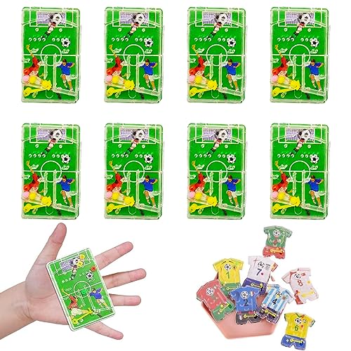 KAYEF 14 Stück Flipper, Flipper Fußballfeld, Trikot Geduld Geschenk Geburtstag, Fußball Geschenk, Fußball Spiel Mix, geeignet für Geburtstagsparty von KAYEF