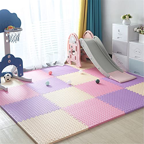 KAYEF Schaumstoff-Spielmatten für Kleinkinder, 30/40 Stück, tragbare Puzzle-Krabbelmatte aus weichem Schaumstoff, rutschfest, wasserdicht, leicht zu reinigen, für Yoga-Übungen/Gymnastik im Fitness von KAYEF