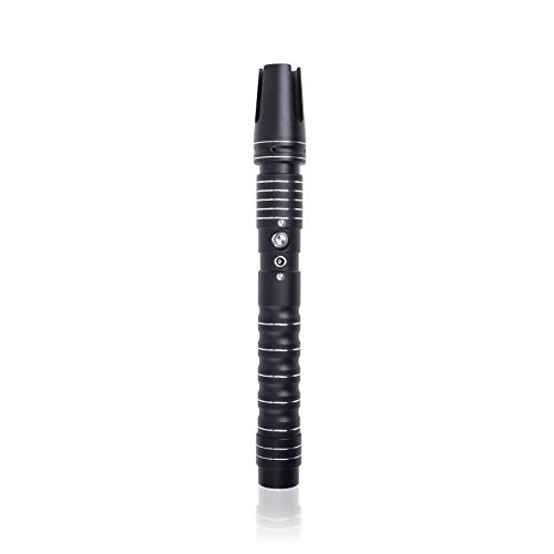 KBASE RGB 12 Farben Lichtschwert mit Metallgriff – Heavy Dueling Force FX Light Saber für Sci-Fi Fans, Premium-Einzelstück von KBASE