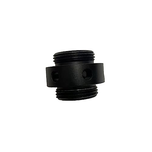 KBASE Profi Lichtschwert Verbinder Adapter - 12 RGB Farben LED(Robuster Metallbau, Doppelgewinde) von KBASE