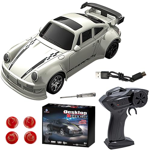 KBIBCK 2,4Ghz 4WD Spielzeugauto Drift RC Car mit Licht für Jungen Mädchen und Erwachsene Geschenk, Weiß KBIBCK 2,4Ghz 4WD Spielzeugauto Drift RC Car mit Licht für Jungen Mädchen und Erwachsene Geschenk, Weiß von KBIBCK