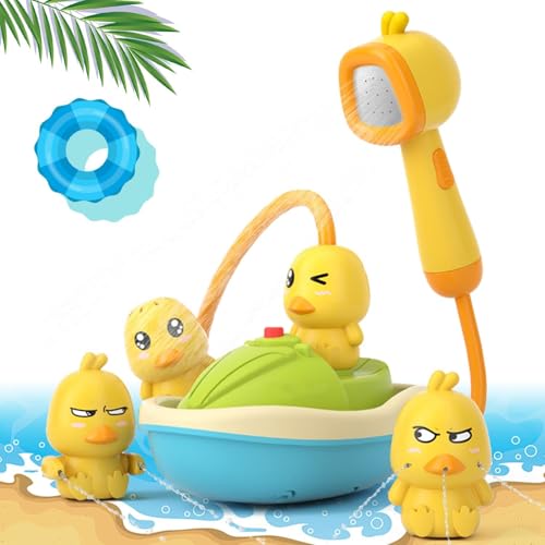 KBIBCK Badewannenspielzeug, Baby Badespielzeug mit Duschkopf, Wasserspielzeug Kinder, Badespielzeug für Kinder, Kinders Badespaß Geschenk Mädchen Junge KBIBCK Badewannenspielzeug, Baby Badespielzeug mit Duschkopf, Wasserspielzeug Kinder, Badespielzeug für Kinder, Kinders Badespaß Geschenk Mädchen Junge von KBIBCK