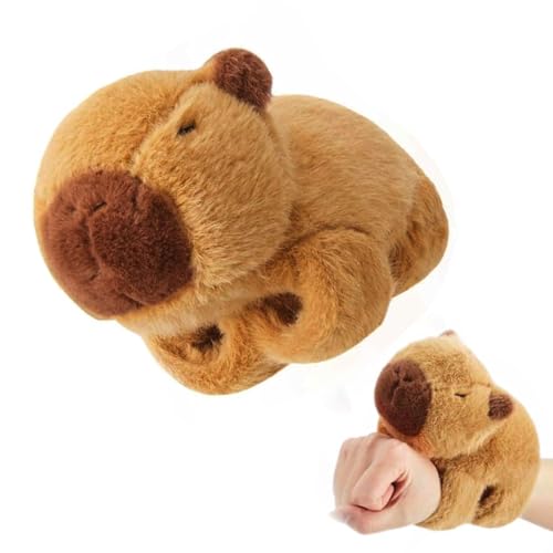 KBIBCK Capybara Schnapparmband, Capybara Schnapparmband Kinder, Capybara Slap Armband, Capybara Slap Armband, Capybara Plüsch Slap Bands Spielzeug, Plüsch Slap Bands Spielzeug für Kinder Geschenk KBIBCK Capybara Schnapparmband, Capybara Schnapparmband Kinder, Capybara Slap Armband, Capybara Slap Armband, Capybara Plüsch Slap Bands Spielzeug, Plüsch Slap Bands Spielzeug für Kinder Geschenk von KBIBCK