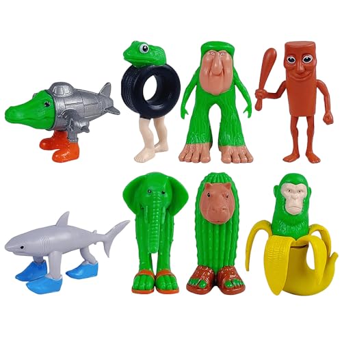 KBIBCK Italienisches Brainrot Actionfiguren-Set, 8 Stück Tung Tung Tung Sahur Figuren, lustige Sammelfiguren, kreative Wohnkultur und Sammelfiguren KBIBCK Italienisches Brainrot Actionfiguren-Set, 8 Stück Tung Tung Tung Sahur Figuren, lustige Sammelfiguren, kreative Wohnkultur und Sammelfiguren von KBIBCK