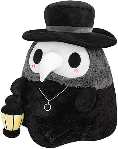 KBIBCK Plague Doctor Plüschtier, 20 cm Luminous Halloween Cosplay Puppe, Plagues Doctors Plush Toy, Plague Doctor Plush für Dekoration von Ostern und Halloween KBIBCK Plague Doctor Plüschtier, 20 cm Luminous Halloween Cosplay Puppe, Plagues Doctors Plush Toy, Plague Doctor Plush für Dekoration von Ostern und Halloween von KBIBCK