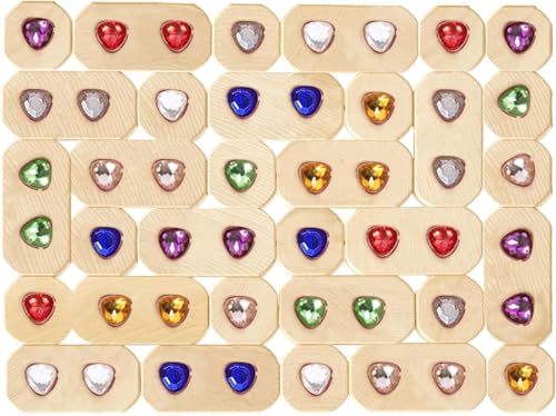 KBIBCK Regenbogen-Stapelspielzeug Aus Holz, 32-teiliges Regenbogen Stapelblock, Regenbogenturm-Stapelspiel Aus Acryl, Regenbogen Bausteine Holz Acryl Bausteine Für Kinder Ab 3 Jahren KBIBCK Regenbogen-Stapelspielzeug Aus Holz, 32-teiliges Regenbogen Stapelblock, Regenbogenturm-Stapelspiel Aus Acryl, Regenbogen Bausteine Holz Acryl Bausteine Für Kinder Ab 3 Jahren von KBIBCK