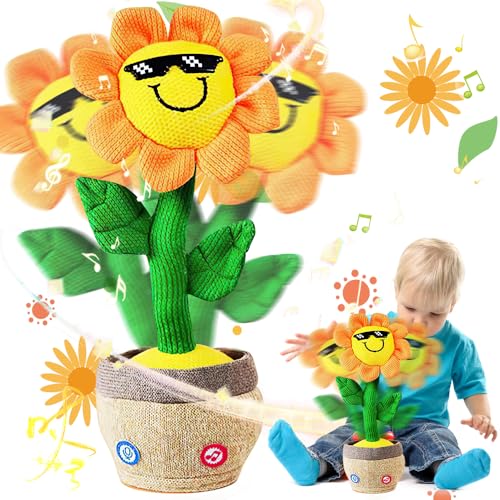 KBIBCK Sprechender Kaktus, Singender Kaktus, Kaktus Spielzeug, Tanzender Kaktus Plüschtiere, Kaktus Plüsch Spielzeug, Sprechende Sonnenblume, 200 Lieder, Geschenke für Kinder und Heimdekoration KBIBCK Sprechender Kaktus, Singender Kaktus, Kaktus Spielzeug, Tanzender Kaktus Plüschtiere, Kaktus Plüsch Spielzeug, Sprechende Sonnenblume, 200 Lieder, Geschenke für Kinder und Heimdekoration von KBIBCK