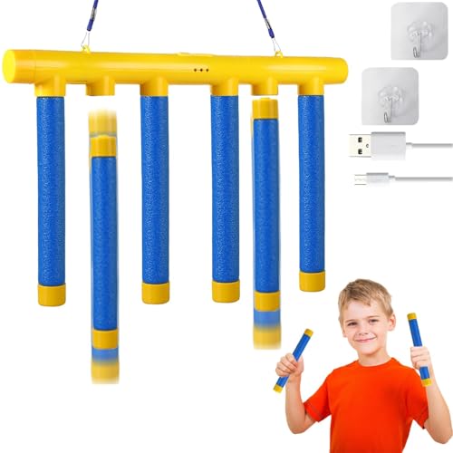 KBIBCK Tragbares Fangstäbchen-Spielzeug, Drop Stick Game, Catching Sticks-Spiel, Reaktionstraining mit 3 Einstellbarer Geschwindigkeit, Drop Stick Spiel, Fangstöcke Spiele Hand Auge KBIBCK Tragbares Fangstäbchen-Spielzeug, Drop Stick Game, Catching Sticks-Spiel, Reaktionstraining mit 3 Einstellbarer Geschwindigkeit, Drop Stick Spiel, Fangstöcke Spiele Hand Auge von KBIBCK