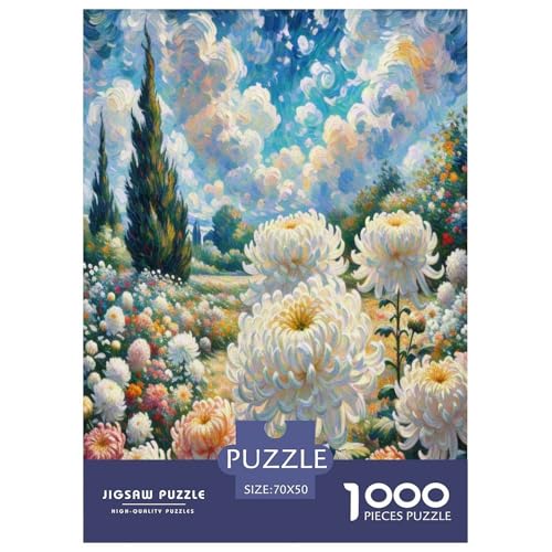 Chrysanthemen Puzzle 1000 Teile Schwer Puzzle Spielzeug Lernspiel Impossible Herausforderungsspielzeug Für Erwachsene Und Kinder Ab 14 Jahren 70x50cm/1000pcs Chrysanthemen Puzzle 1000 Teile Schwer Puzzle Spielzeug Lernspiel Impossible Herausforderungsspielzeug Für Erwachsene Und Kinder Ab 14 Jahren 70x50cm/1000pcs von KBLDYAFB