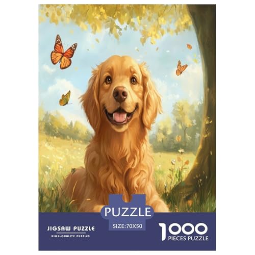 Der Labrador Retriever Puzzles 1000 Teile Schwer Puzzle Spielzeug Lernspiel Impossible Herausforderung Spielzeug Für Erwachsene Und Kinder in Bewährter 70x50cm/1000pcs Der Labrador Retriever Puzzles 1000 Teile Schwer Puzzle Spielzeug Lernspiel Impossible Herausforderung Spielzeug Für Erwachsene Und Kinder in Bewährter 70x50cm/1000pcs von KBLDYAFB