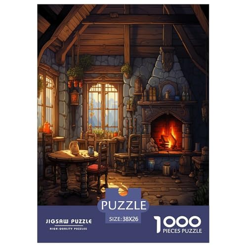 Gemütliches Cottage Puzzles 1000-teilige Schwer Puzzle Spielzeug Lernspiel Impossible Herausforderungsspielzeug Für Erwachsene Und Kinder in Bewährter 38x26cm/1000pcs Gemütliches Cottage Puzzles 1000-teilige Schwer Puzzle Spielzeug Lernspiel Impossible Herausforderungsspielzeug Für Erwachsene Und Kinder in Bewährter 38x26cm/1000pcs von KBLDYAFB