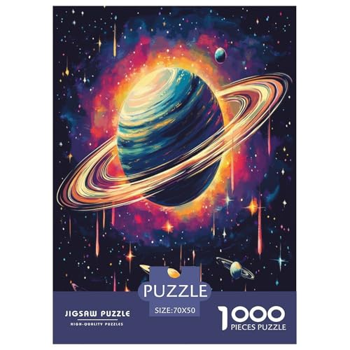 Kosmischer Sternenhimmel Puzzles 1000 Teile Schwer Puzzle Spielzeug Pädagogisches Spiel Impossible Herausforderungsspielzeug Für Erwachsene Und Kinder Ab 14 Jahren 70x50cm/1000pcs von KBLDYAFB
