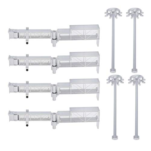 1:400 Flughafen Passagierbrücke Licht DIY Zubehör Modell-Layout Art.-Nr007 von KBOLAE