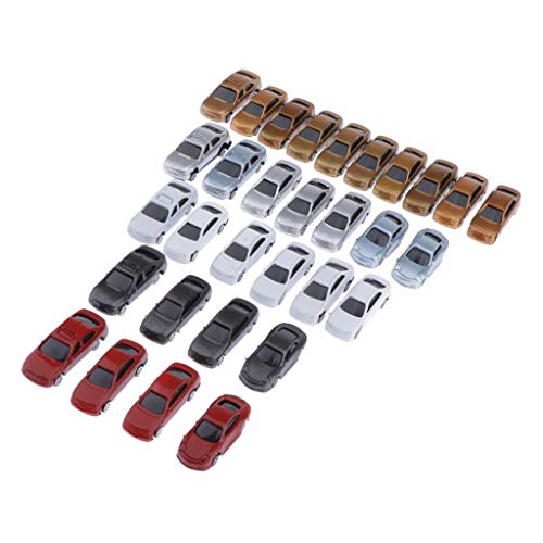 30pcs Painted Model Cars Building Train Layout N Scale 1:150 30pcs Painted Model Cars Building Train Layout N Scale 1:150 von KBOLAE