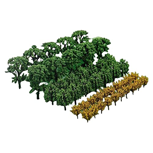 50 x Zuglandschaft gemischte Miniatur-Bäume für Layout-Zubehör DIY Material Banyan-Baum, 50 Stück 50 x Zuglandschaft gemischte Miniatur-Bäume für Layout-Zubehör DIY Material Banyan-Baum, 50 Stück von KBOLAE