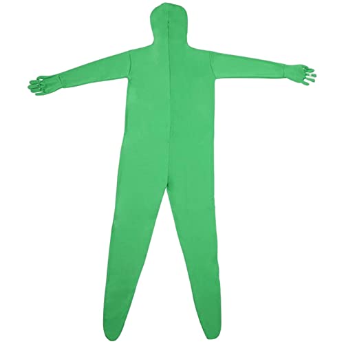 Greenscreen-Bodysuit, Ganzkörperanzug, Greenman, Anzug für Fotografie, Fotofilm, Grün, 170 cm Greenscreen-Bodysuit, Ganzkörperanzug, Greenman, Anzug für Fotografie, Fotofilm, Grün, 170 cm von KBOLAE