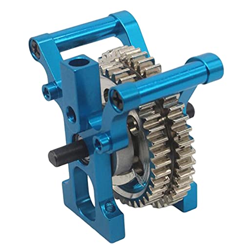KBOLAE 06034 Metallgetriebe mit zwei Geschwindigkeiten, komplett für HSP Allrad-Buggy, Upgrade, blau, 59 x 30 mm KBOLAE 06034 Metallgetriebe mit zwei Geschwindigkeiten, komplett für HSP Allrad-Buggy, Upgrade, blau, 59 x 30 mm von KBOLAE