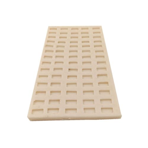 KBOLAE 1:35 Form für künstliche Ziegelherstellung, rechteckige Form, Modellplatte, wiederverwendbar, Haushalt, manuelles Handwerk, Modellierzubehör KBOLAE 1:35 Form für künstliche Ziegelherstellung, rechteckige Form, Modellplatte, wiederverwendbar, Haushalt, manuelles Handwerk, Modellierzubehör von KBOLAE