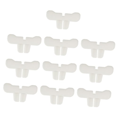 KBOLAE 10 Stück lustige weiße künstliche Kaninchenzähne Buck Teeth Bunny Kostüm Zubehör KBOLAE 10 Stück lustige weiße künstliche Kaninchenzähne Buck Teeth Bunny Kostüm Zubehör von KBOLAE