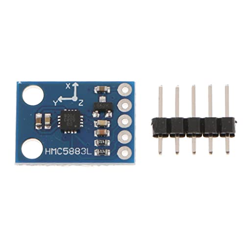 KBOLAE 3V-5V HMC5883L 3-Achsen-Kompass-Magnetometer-Sensor-Modul f KBOLAE 3V-5V HMC5883L 3-Achsen-Kompass-Magnetometer-Sensor-Modul f von KBOLAE