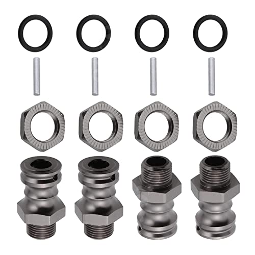 KBOLAE 4 Stück 17 mm auf 23 mm Rad-Sechskant-Naben-Adapter, Umwandlungsverlängerung, Titangrau, 31 mm KBOLAE 4 Stück 17 mm auf 23 mm Rad-Sechskant-Naben-Adapter, Umwandlungsverlängerung, Titangrau, 31 mm von KBOLAE