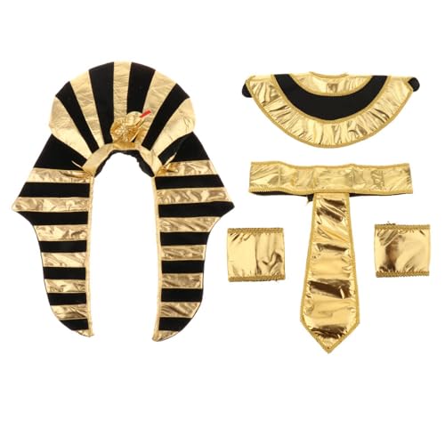 KBOLAE Ägyptisches Kostüm Ägyptisches Kostüm Zubehör Rave Halloween Pharao Kopfschmuck Set B KBOLAE Ägyptisches Kostüm Ägyptisches Kostüm Zubehör Rave Halloween Pharao Kopfschmuck Set B von KBOLAE