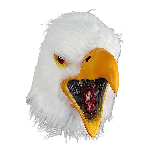 KBOLAE Adler Vogel Cosplay Requisiten Adler Maske für Verkleidung Party Karneval Halloween Offener Mund Adler mit offenem Mund KBOLAE Adler Vogel Cosplay Requisiten Adler Maske für Verkleidung Party Karneval Halloween Offener Mund Adler mit offenem Mund von KBOLAE