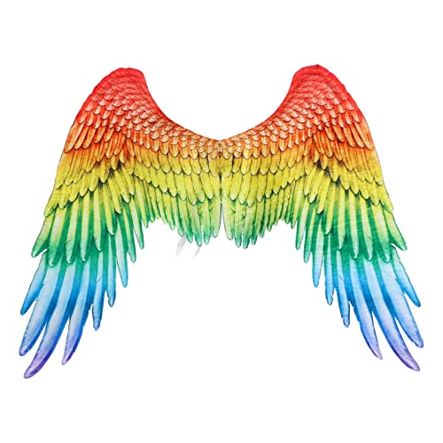 KBOLAE Engelsflügel-Kostüm, Mottoparty, Karneval, Unisex, Einheitsgröße, bunt KBOLAE Engelsflügel-Kostüm, Mottoparty, Karneval, Unisex, Einheitsgröße, bunt von KBOLAE