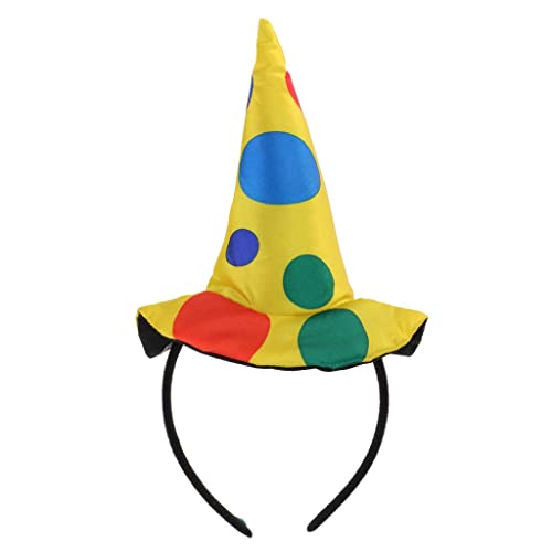 KBOLAE Gepunktetes Clownmütze, Haarreif, Narr, Kostüm, Verkleidung #2, Stil 03 KBOLAE Gepunktetes Clownmütze, Haarreif, Narr, Kostüm, Verkleidung #2, Stil 03 von KBOLAE