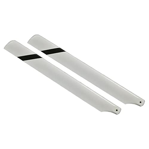 KBOLAE Hauptrotorblätter, 360 mm, Glasfaser-Propeller für 450 l, 480 x 3 Hubschrauber, 2 Stück KBOLAE Hauptrotorblätter, 360 mm, Glasfaser-Propeller für 450 l, 480 x 3 Hubschrauber, 2 Stück von KBOLAE