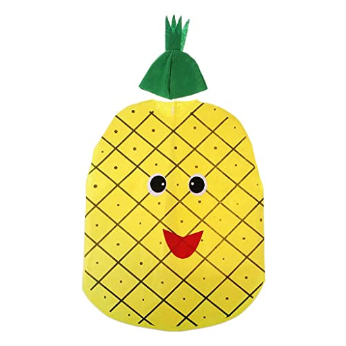 KBOLAE Kinderkostüm, Vliesstoff, Obst-Outfit, Party, Kostüm, Gelb, Ananas KBOLAE Kinderkostüm, Vliesstoff, Obst-Outfit, Party, Kostüm, Gelb, Ananas von KBOLAE