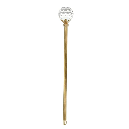 KBOLAE Kristall Zepter Zauberstab Glänzende Feenstäbe für Kinder Handheld Requisiten Hochzeit Golden KBOLAE Kristall Zepter Zauberstab Glänzende Feenstäbe für Kinder Handheld Requisiten Hochzeit Golden von KBOLAE