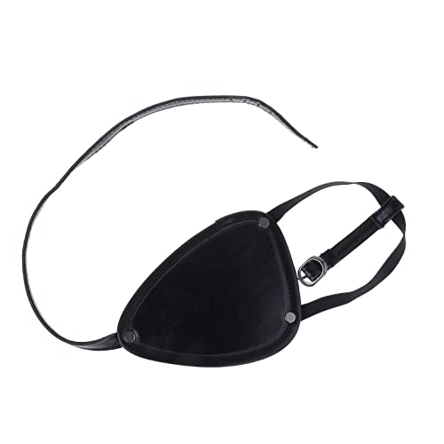 KBOLAE Piraten-Augenklappe, verstellbar, kreatives Zubehör für Cosplay, Maskerade, Erwachsene, linkes Auge, 13 cm x 10 cm KBOLAE Piraten-Augenklappe, verstellbar, kreatives Zubehör für Cosplay, Maskerade, Erwachsene, linkes Auge, 13 cm x 10 cm von KBOLAE
