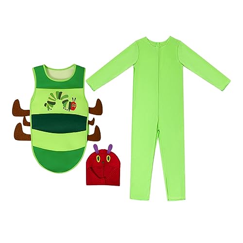 KBOLAE Raupen-Kostüm für Kinder, Cosplay, niedliche Kleidung für Bühnenauftritte, Größe L KBOLAE Raupen-Kostüm für Kinder, Cosplay, niedliche Kleidung für Bühnenauftritte, Größe L von KBOLAE