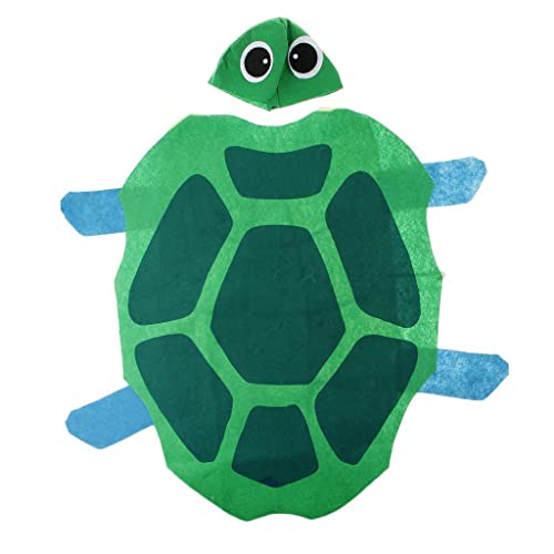 KBOLAE Schildkröten-Kostüm für Kinder, Vliesstoff, Tier-Outfit, Party, Verkleidung von KBOLAE