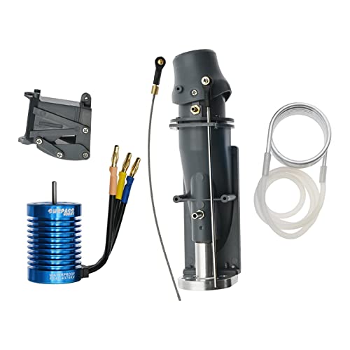 KBOLAE Water Thruster Jet Pump with 540 Brushless Motor for RC Jet Drive Boat DIY, Style 4 von KBOLAE