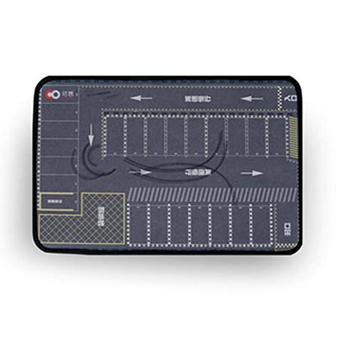 Maßstab 1:64 Parkplatz-Mauspad, Auto-Szenen-Matte für Druckguss-Auto-Modell-Layout, runde Eckmatte Maßstab 1:64 Parkplatz-Mauspad, Auto-Szenen-Matte für Druckguss-Auto-Modell-Layout, runde Eckmatte von KBOLAE