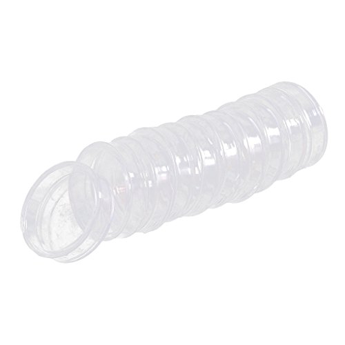 Münzkapseln, Kunststoff, transparent, rund, 41 mm, 20 Stück Münzkapseln, Kunststoff, transparent, rund, 41 mm, 20 Stück von KBOLAE