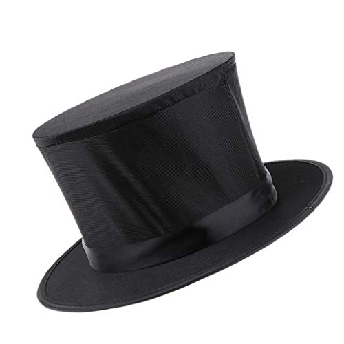 Zusammenklappbarer Zylinderhut Magier Magic Cap Stage Magic Props Perform Zubehör Zusammenklappbarer Zylinderhut Magier Magic Cap Stage Magic Props Perform Zubehör von KBOLAE
