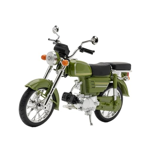 KCYSLY Für JH-70 Fahrzeug Metall Modell Diecast Vintage Motorrad Legierung Modell 1:12(Size:Green) von KCYSLY