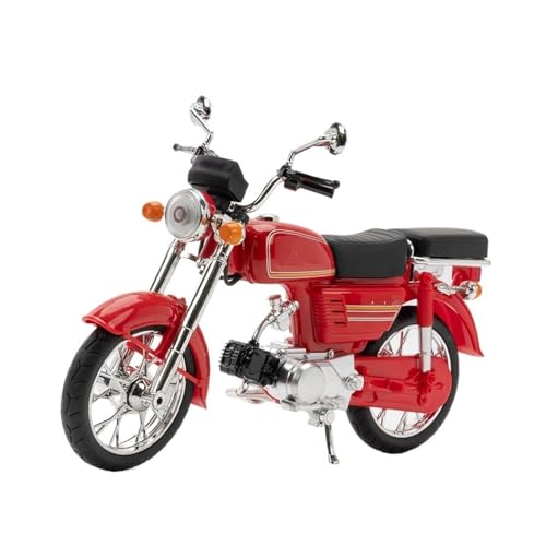 KCYSLY Für JH-70 Fahrzeug Metall Modell Diecast Vintage Motorrad Legierung Modell 1:12(Size:Red) von KCYSLY