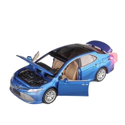 KCYSLY Pull-Back-Modell Für Camry Alloy Car Model Diecast Metal Vehicles Automodell 1:32 Anteil(Size:Blue) von KCYSLY