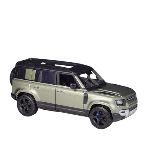 KCYSLY Pull-Back-Modell Für Defender SUV Legierung Automodell Druckguss Metallfahrzeuge 1:24 Anteil(Size:Green) von KCYSLY