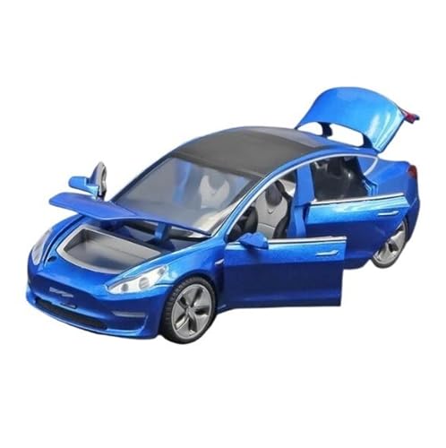 KCYSLY Pull-Back-Modell Für Mode X Mode 3 Model S Legierungsauto-Druckgussmodellfahrzeug 1:32 Anteil(Size:with Foam box-08) von KCYSLY